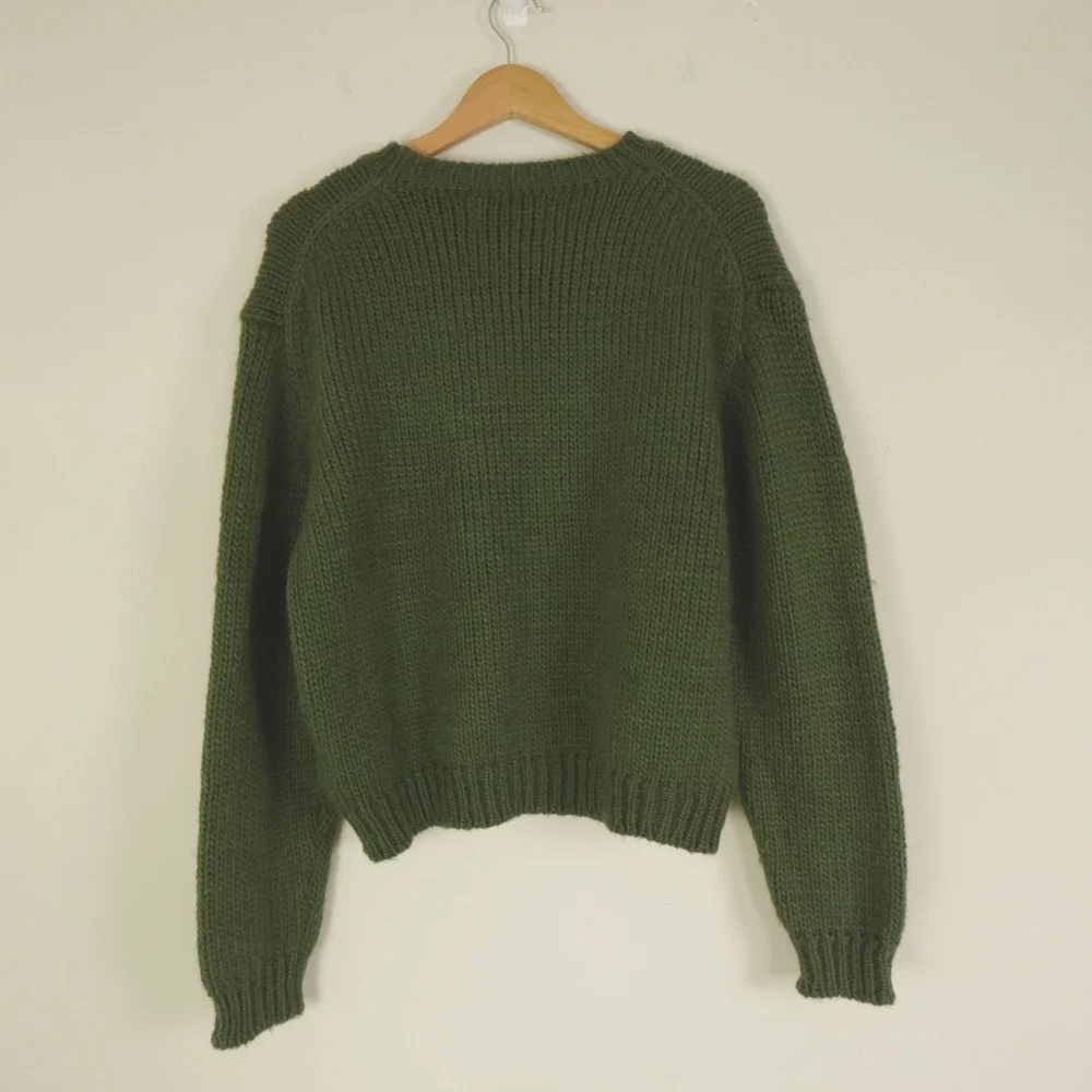 Vuja De Sweater‎ Wool Low Gauge Knit